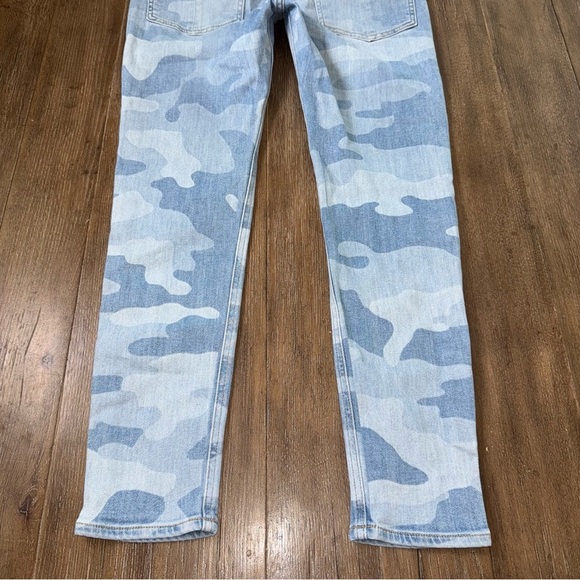 Rag & Bone CateMid Rise Faded Camo Cigarette Ankle Skinny Jeans blue - Picture 11 of 12